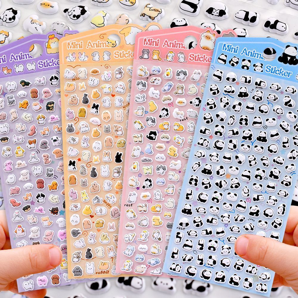 かわいい 家用デコシール!ノートや壁の飾りにぴったりいろんな3Dシールが大集合! デコレーション